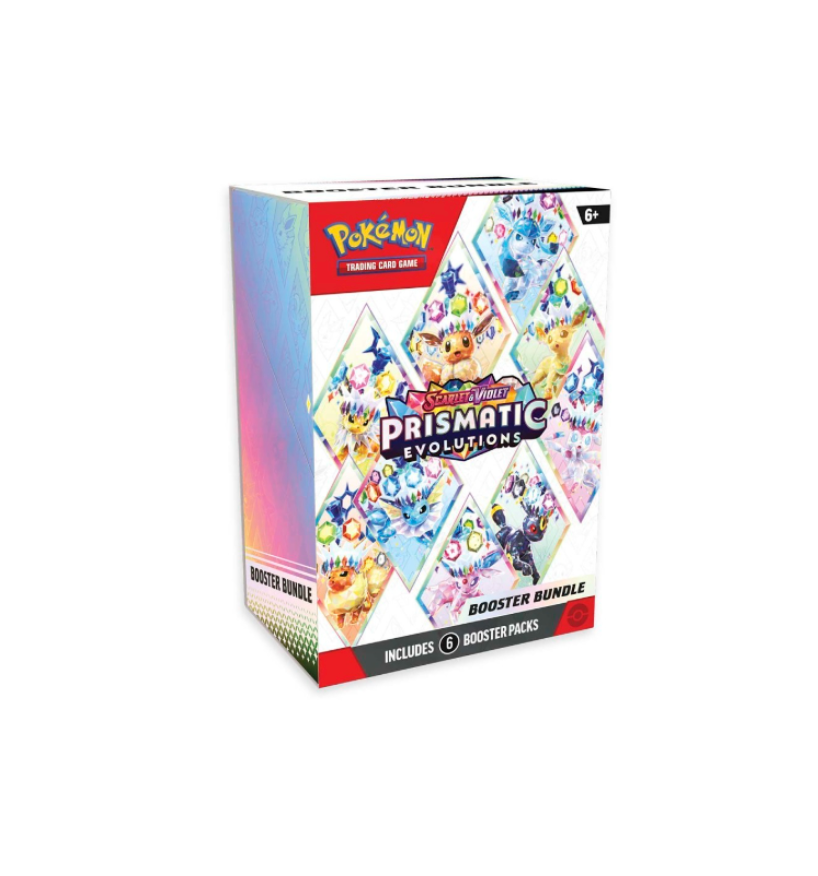 Pokémon - Prismatic Evolutions - 6 Pack Booster Bundle